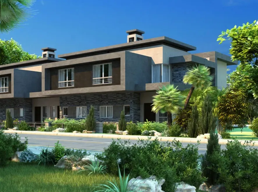 Townhouse for sale in New Giza in 6th of October City of 324 m² with 3 bedrooms
