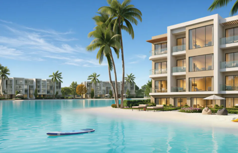 Chalet for sale in Azha North Coast in Ras El Hekma of 131 m² with 2 bedrooms