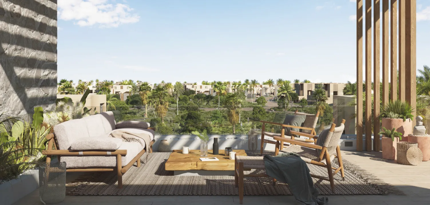 Chalet for sale in Marsa Baghush in Sidi Heneish of 113 m² with 2 bedrooms