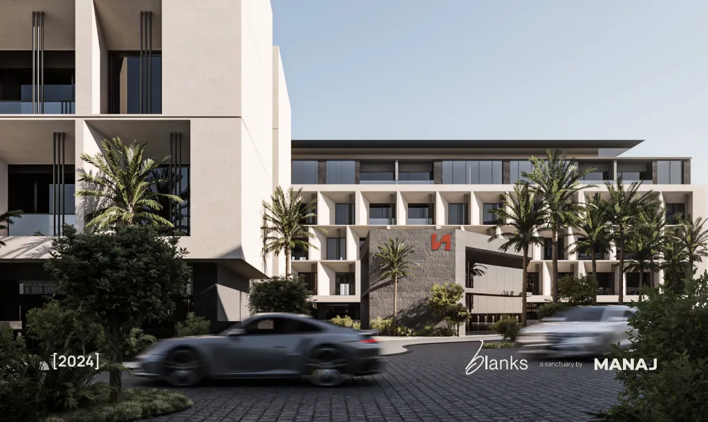Apartment for sale in Blanks in New Cairo of 75 m² with 1 bedrooms