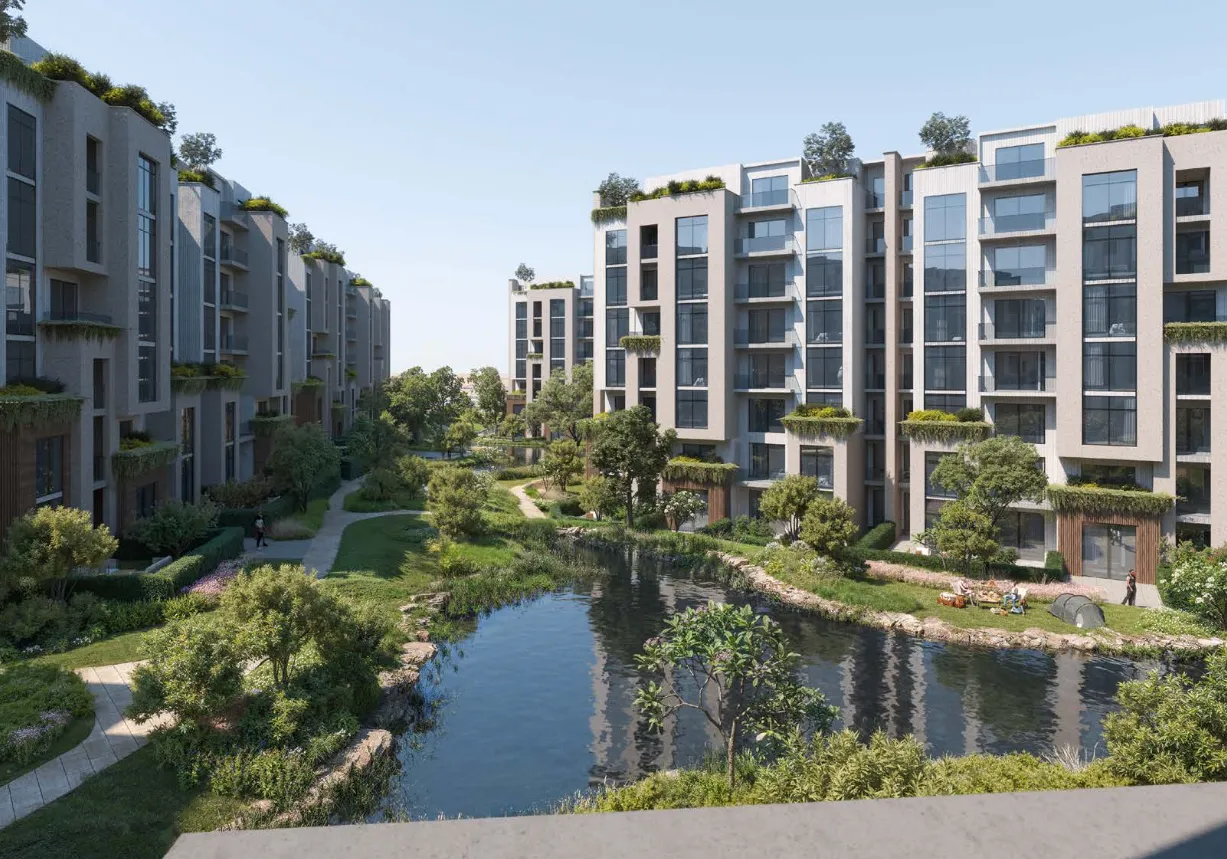 Apartment for sale in Ivoire West in El Sheikh Zayed of 161 m² with 3 bedrooms