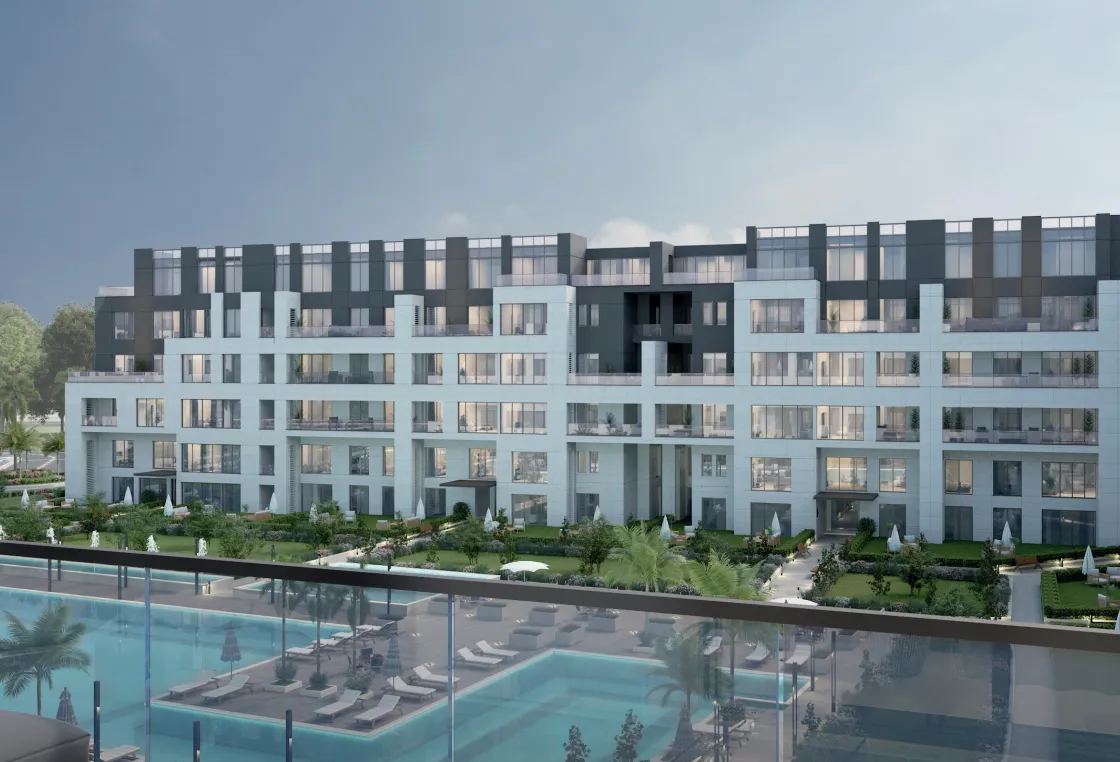 Apartment for sale in Al Karma Kay in El Sheikh Zayed of 87 m² with 1 bedrooms