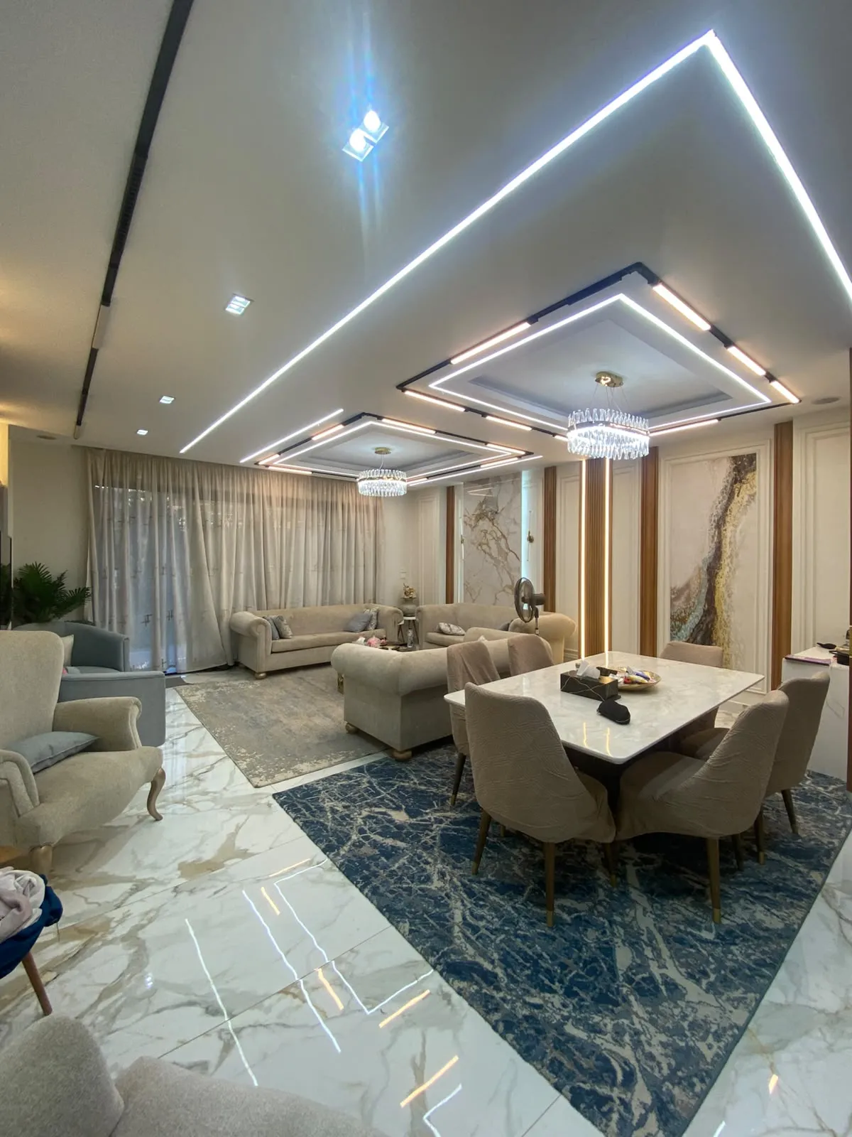 Apartment for sale in Midtown New Cairo in South Investors of 245 m² with 4 bedrooms
