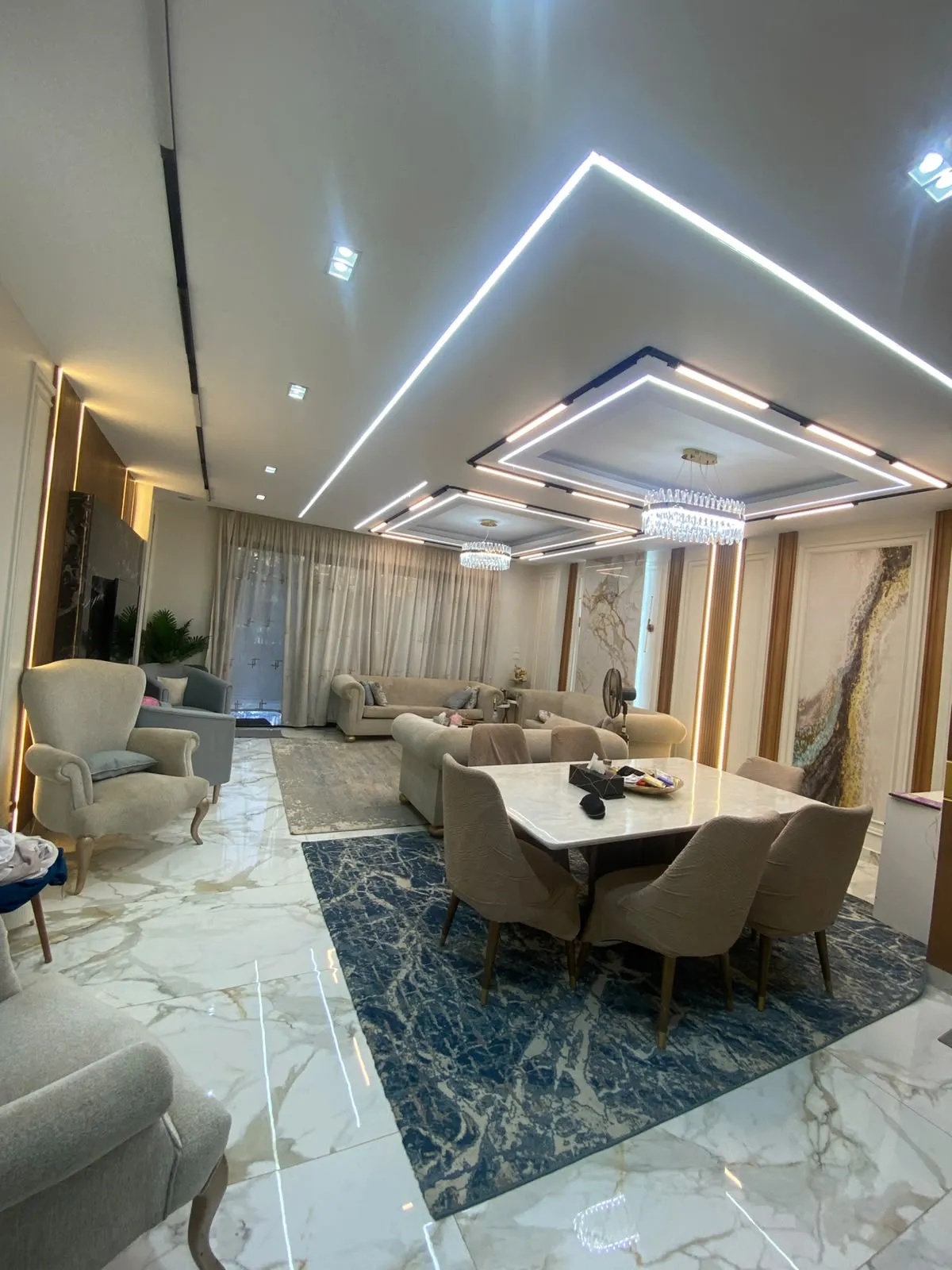 Apartment for sale in Midtown New Cairo in South Investors of 245 m² with 4 bedrooms
