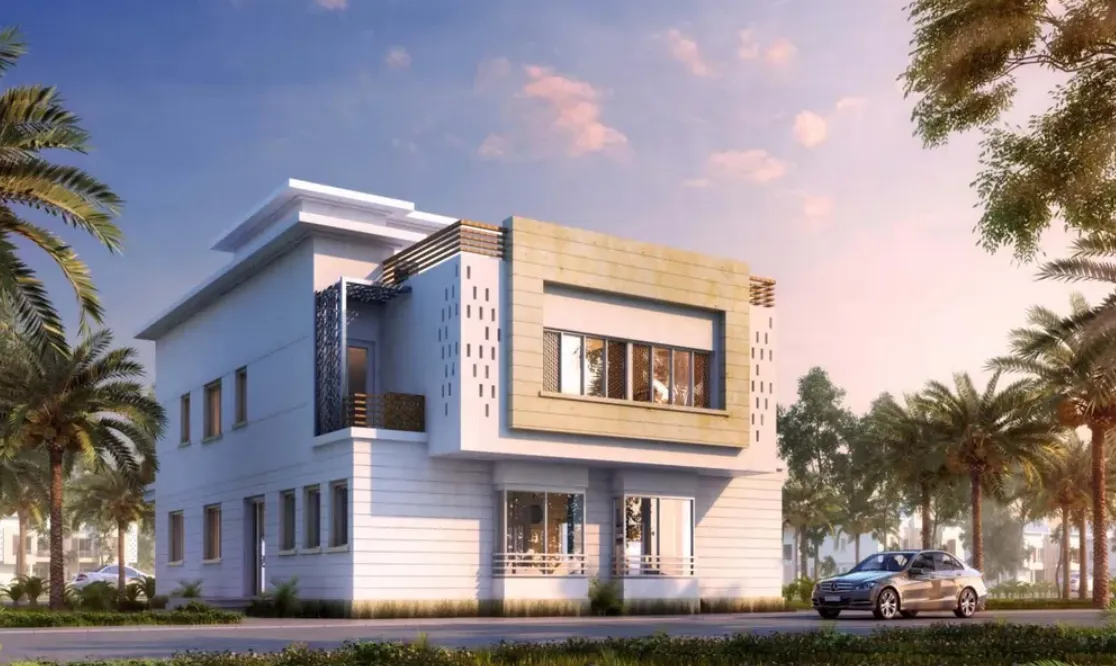 Twinhouse for sale in JEDAR in 6th of October City of 300 m² with 4 bedrooms