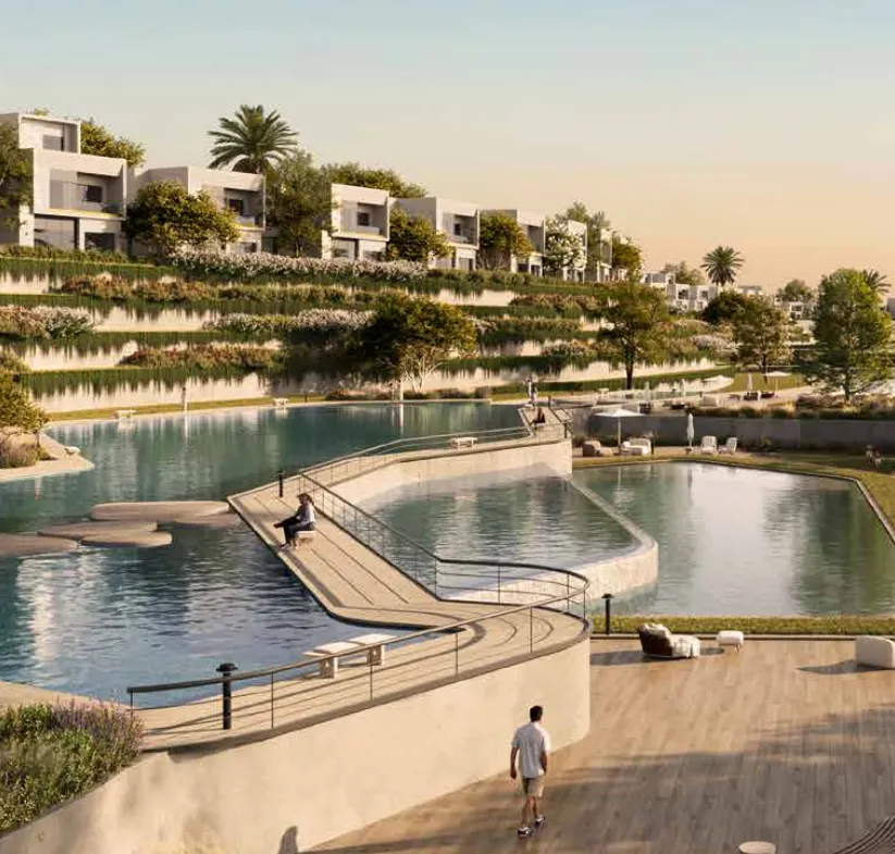 Villa for sale in Triangle in New Cairo of 405 m² with 5 bedrooms