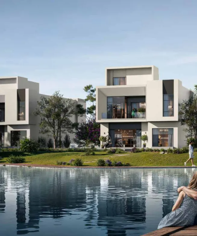 Villa for sale in Triangle in New Cairo of 405 m² with 5 bedrooms