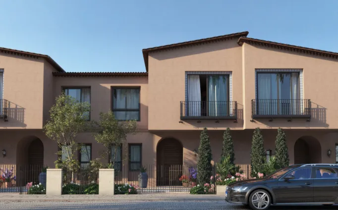 Townhouse for sale in Village West in El Sheikh Zayed of 226 m² with 4 bedrooms