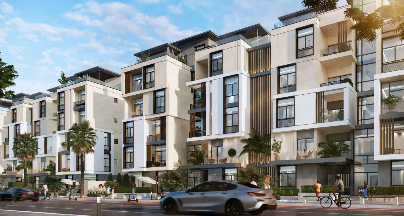 Apartment for sale in Beverly Hills in 6th of October City of 150 m² with 3 bedrooms