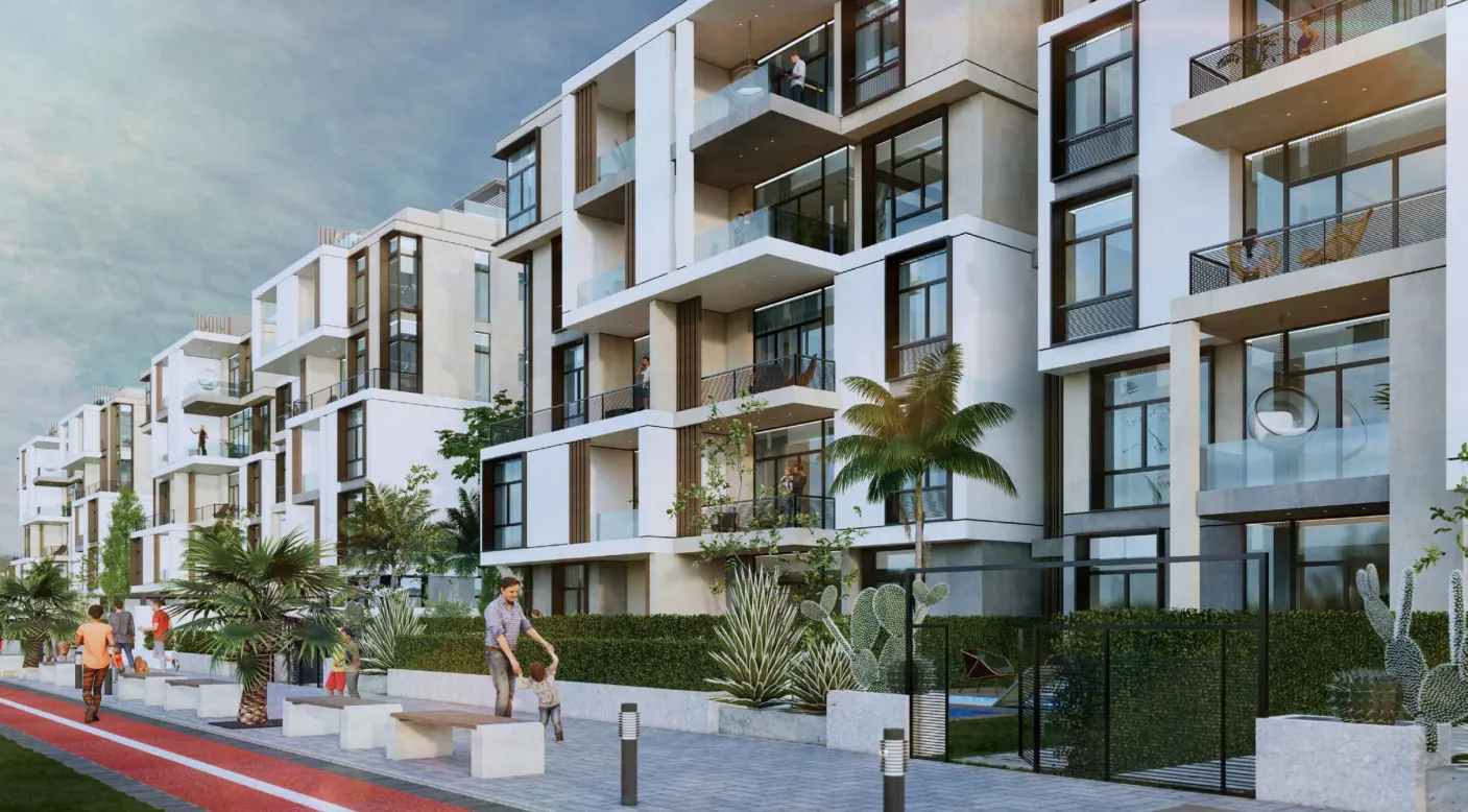 Apartment for sale in Beverly Hills in 6th of October City of 150 m² with 3 bedrooms