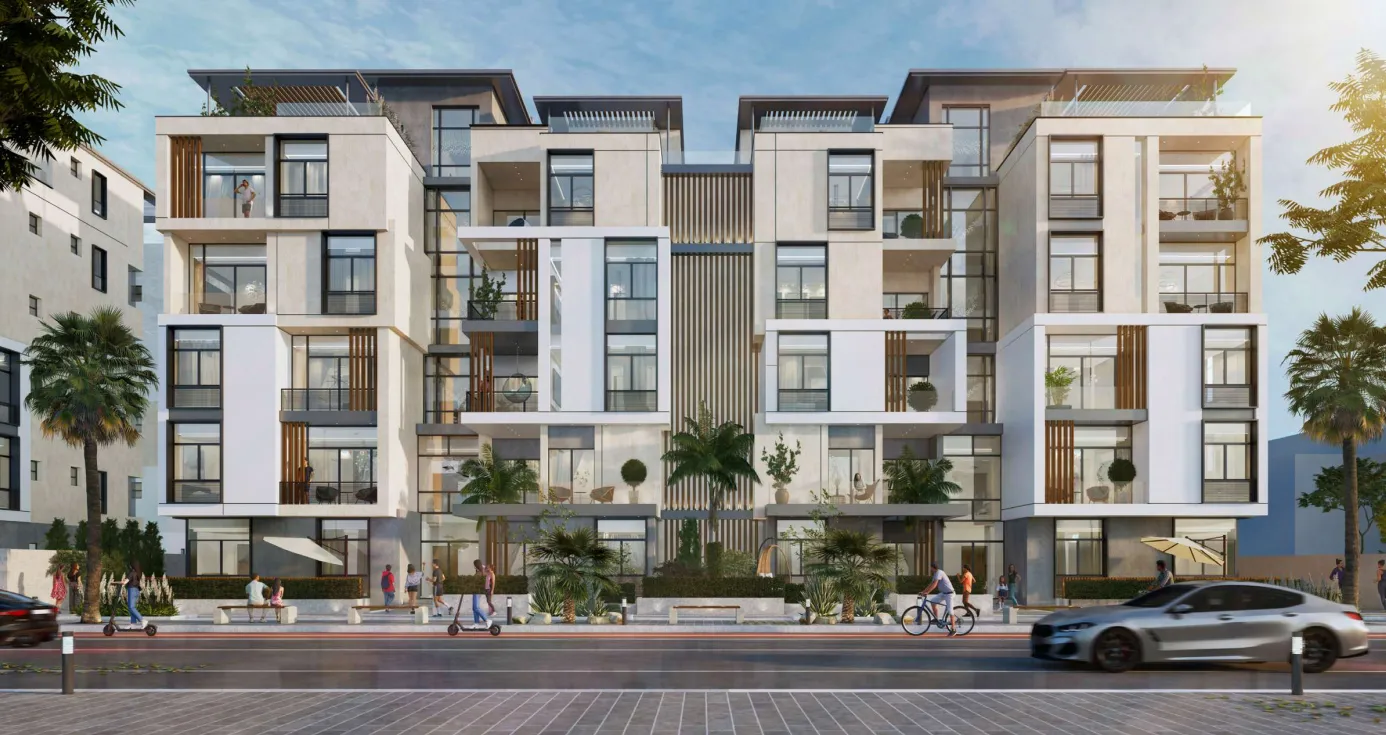 Apartment for sale in Beverly Hills in 6th of October City of 150 m² with 3 bedrooms