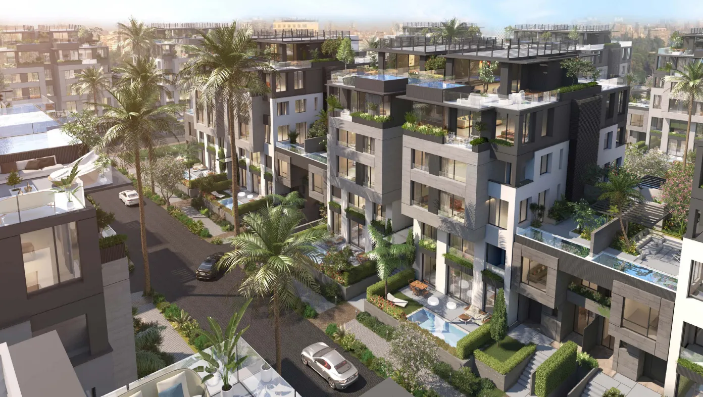 Penthouse for sale in Trio in New Cairo of 290 m² with 3 bedrooms