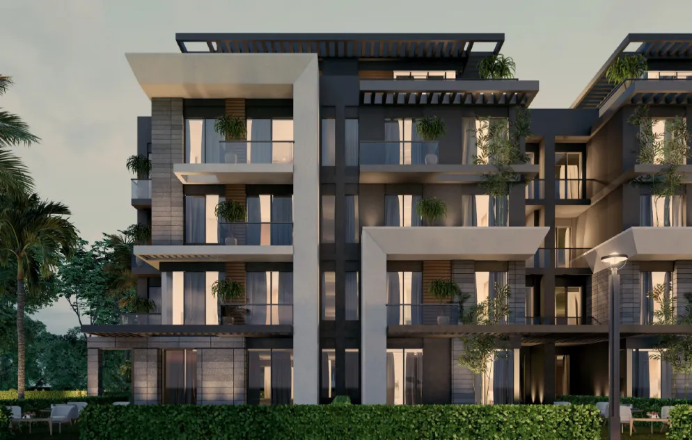 Apartment for sale in Monark Residence in Mostakbal City of 120 m² with 2 bedrooms
