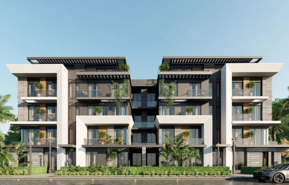 Apartment for sale in Monark Residence in Mostakbal City of 120 m² with 2 bedrooms
