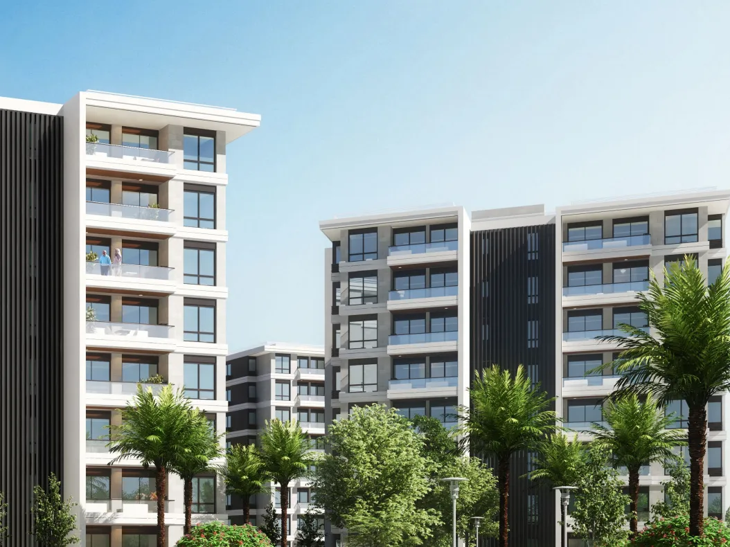 Apartment for sale in Noor Capital Gardens in New Capital Gardens of 119 m² with 3 bedrooms