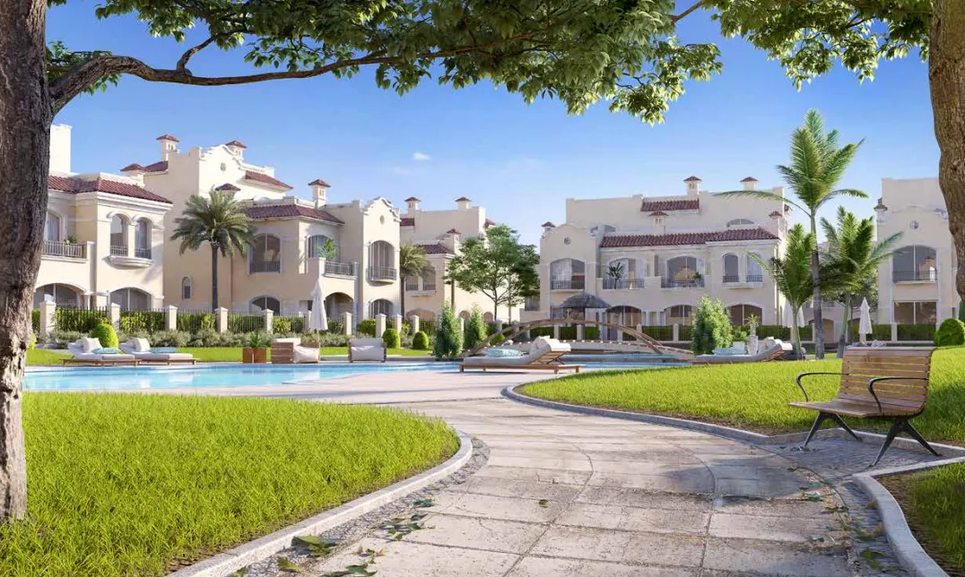 Townhouse for sale in El Patio Prime in El Shorouk of 212 m² with 3 bedrooms