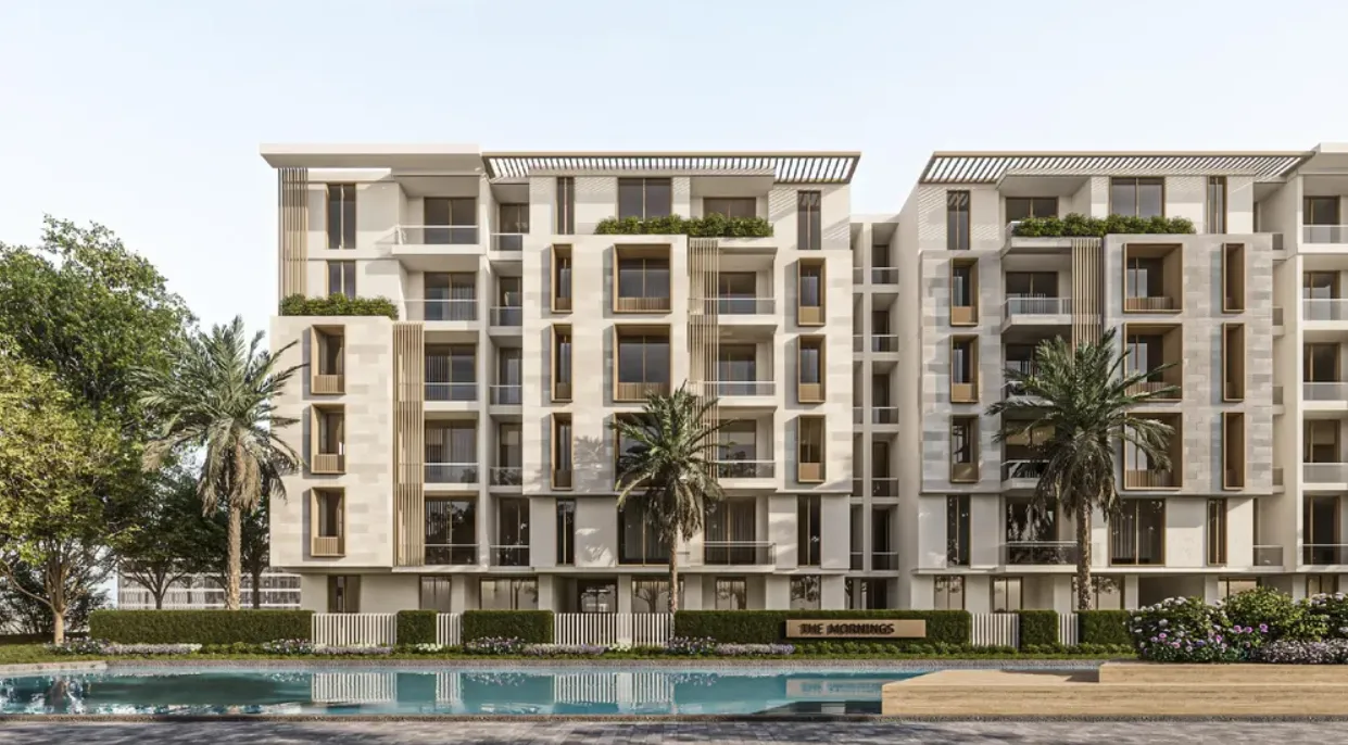 Studio for sale in The Mornings in New Cairo of 57 m² with 1 bedrooms