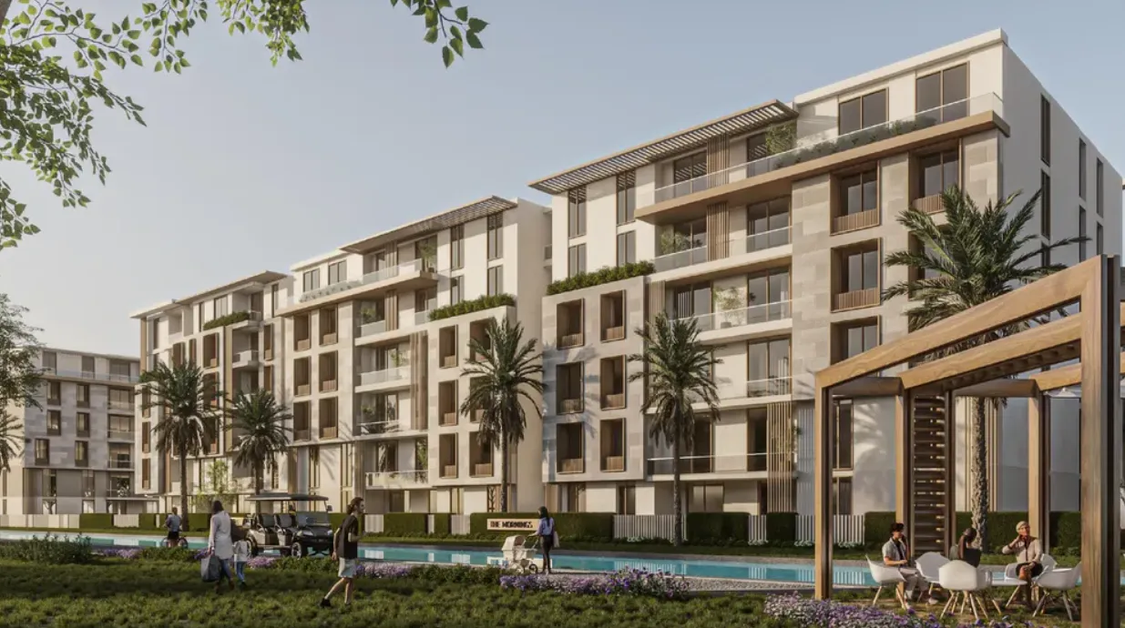Studio for sale in The Mornings in New Cairo of 57 m² with 1 bedrooms
