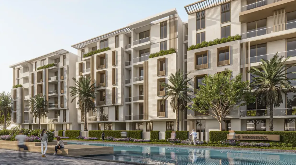 Studio for sale in The Mornings in New Cairo of 57 m² with 1 bedrooms