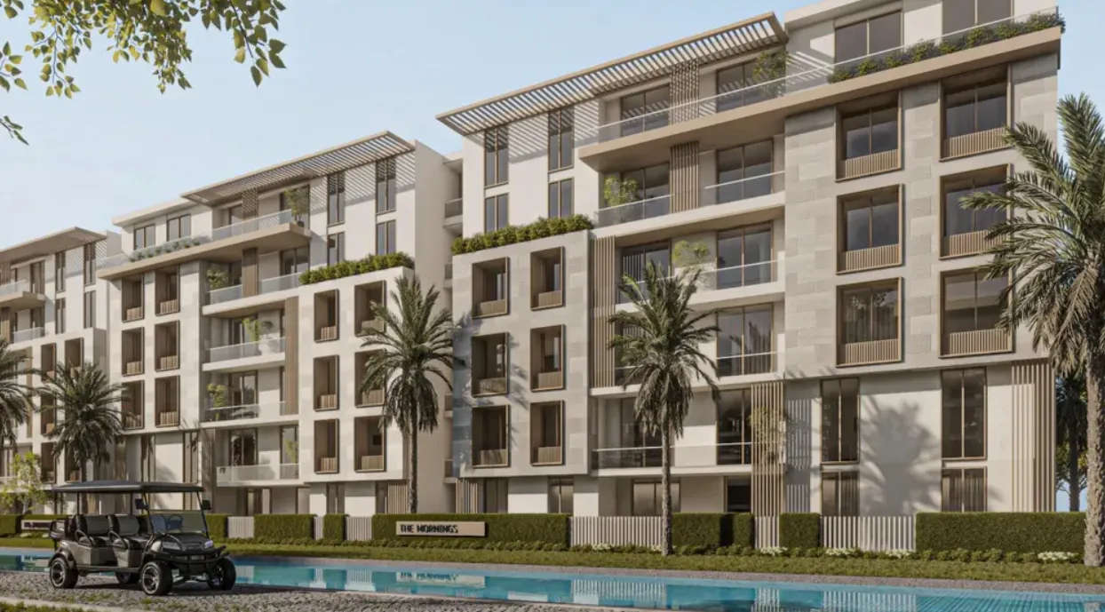 Studio for sale in The Mornings in New Cairo of 57 m² with 1 bedrooms