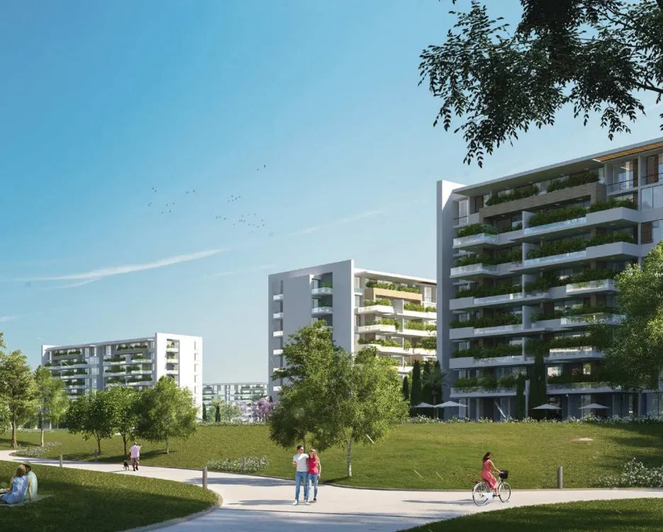 Apartment for sale in Il Bosco New Capital in New Capital City of 102 m² with 2 bedrooms