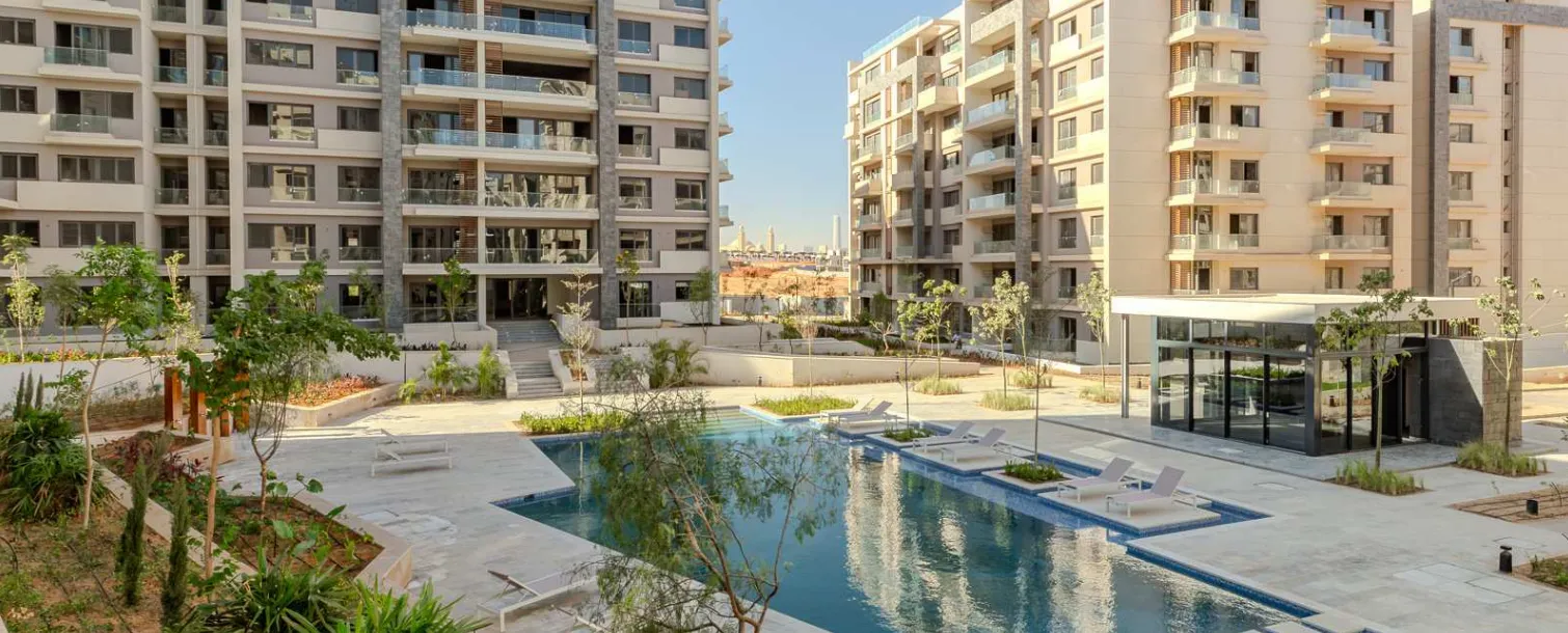 Apartment for sale in Il Bosco New Capital in New Capital City of 102 m² with 2 bedrooms