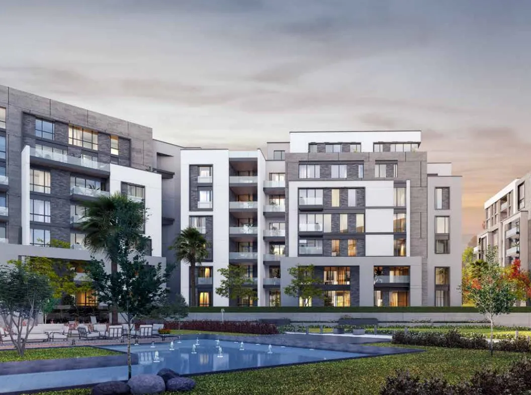 Apartment for sale in Swanlake Residences in New Cairo of 214 m² with 3 bedrooms
