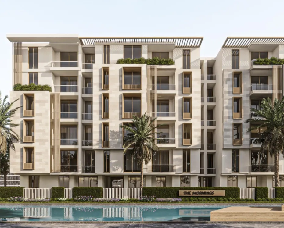 Apartment for sale in The Mornings in New Cairo of 145 m² with 3 bedrooms