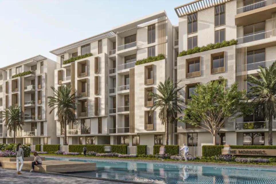 Apartment for sale in The Mornings in New Cairo of 145 m² with 3 bedrooms