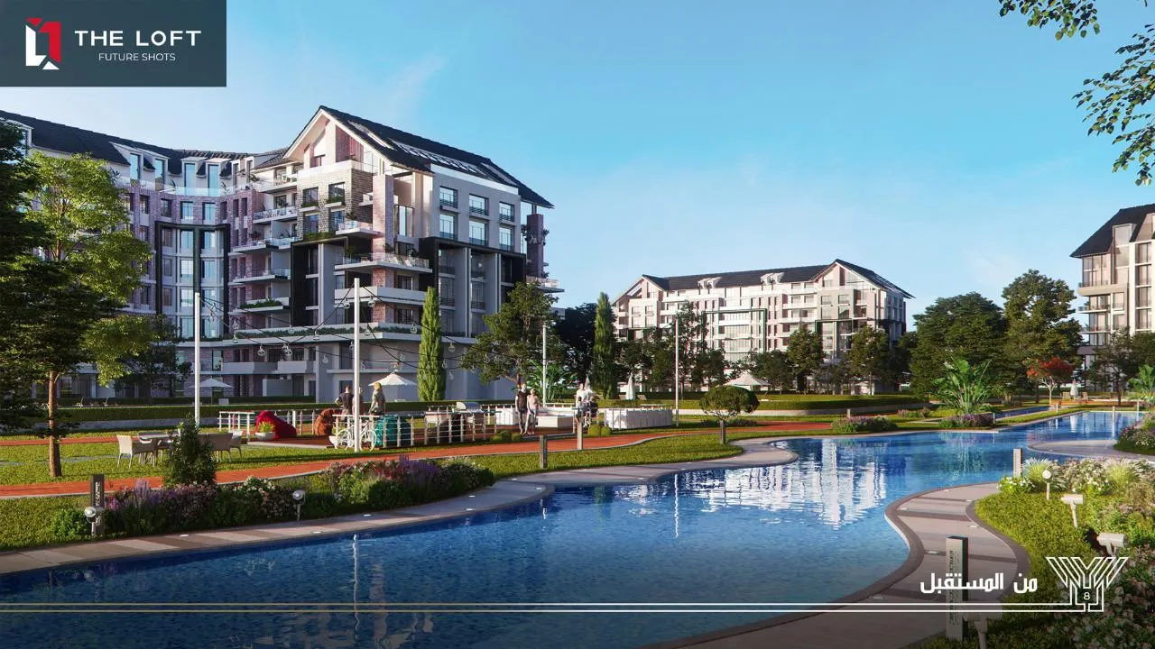 Apartment for sale in The Loft in New Capital City of 260 m² with 3 bedrooms