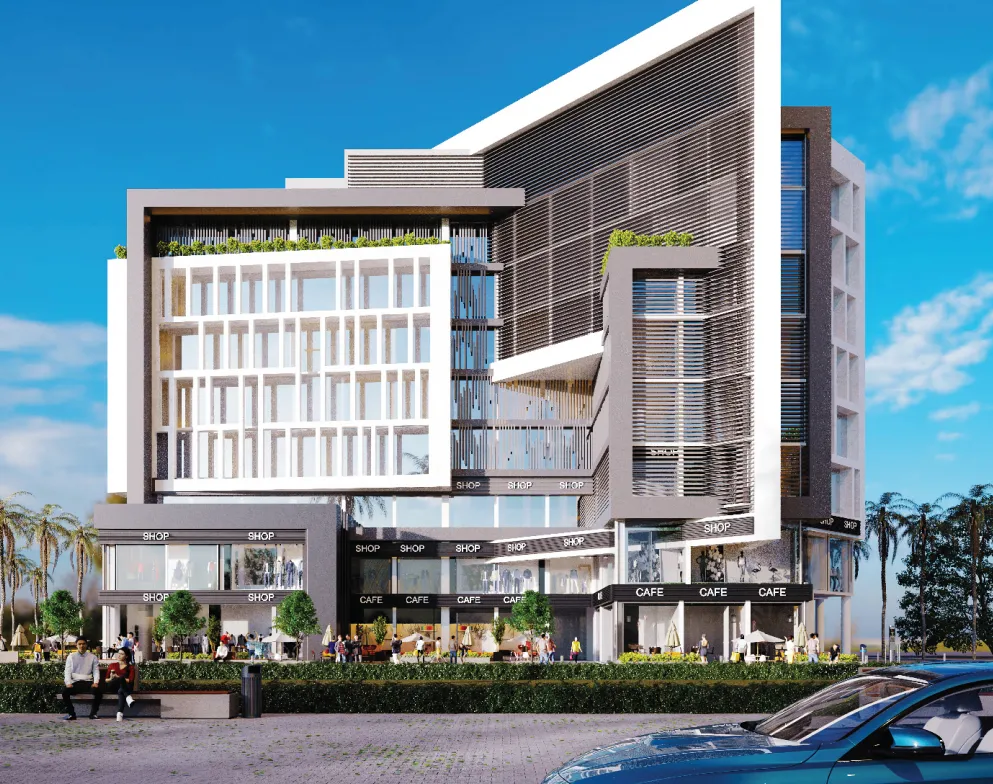 Retail for sale in Vida Mall Down Town  in New Capital City of 32 m² with 0 bedrooms