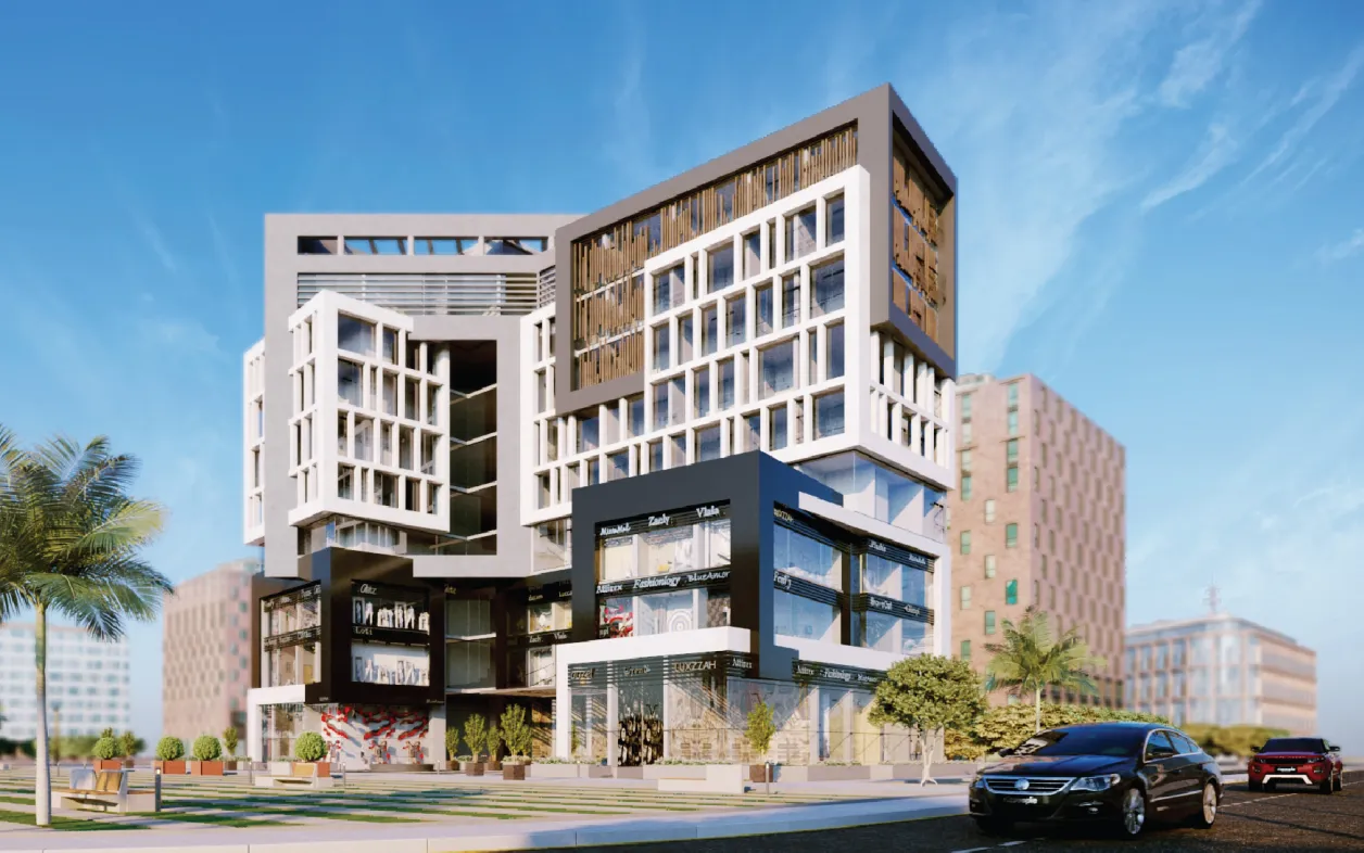 Retail for sale in Vida Mall Down Town  in New Capital City of 32 m² with 0 bedrooms