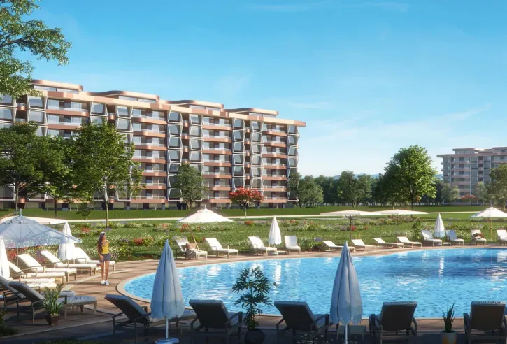 Apartment for sale in Midtown condo in New Capital City of 210 m² with 3 bedrooms
