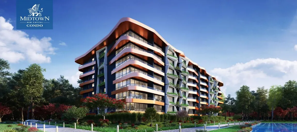 Apartment for sale in Midtown condo in New Capital City of 210 m² with 3 bedrooms