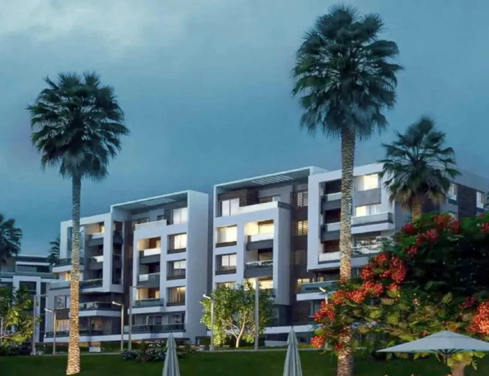 Apartment for sale in Capital Gardens in New Cairo of 105 m² with 2 bedrooms