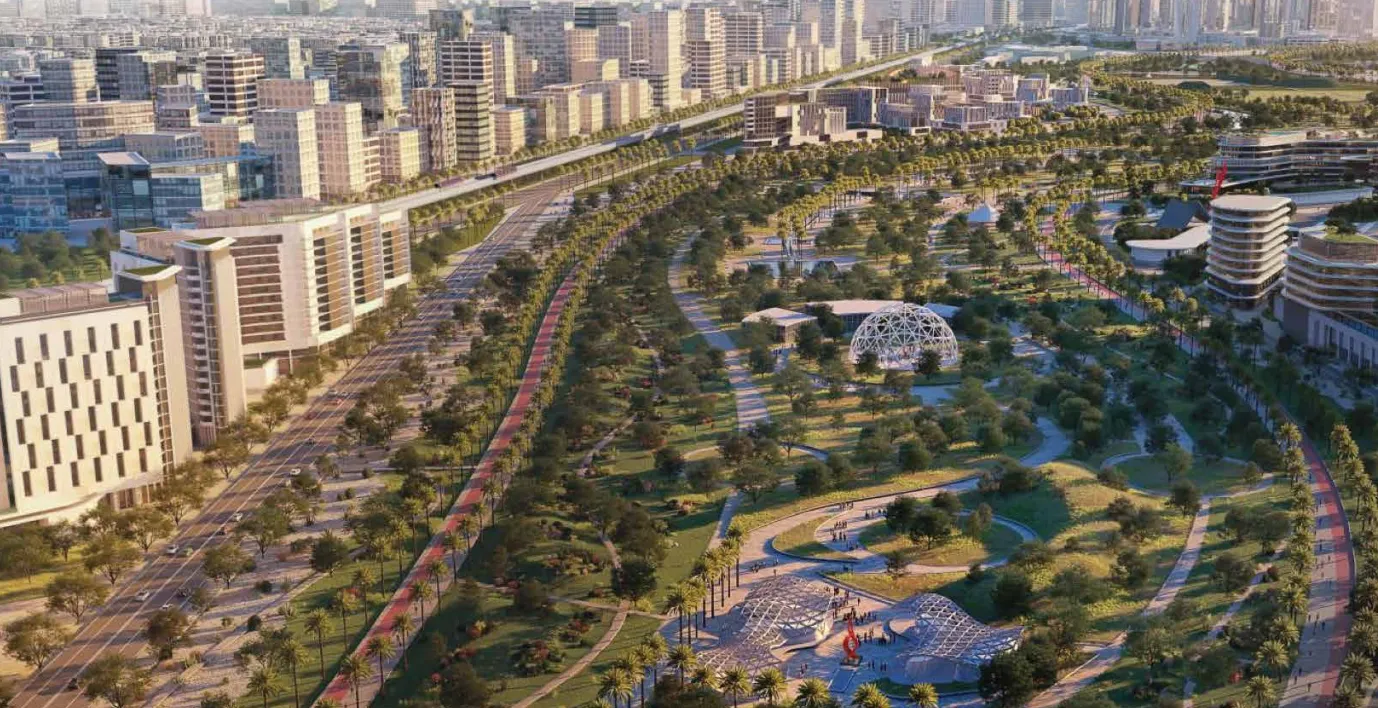 Apartment for sale in The Curve in New Capital City of 88 m² with 1 bedrooms