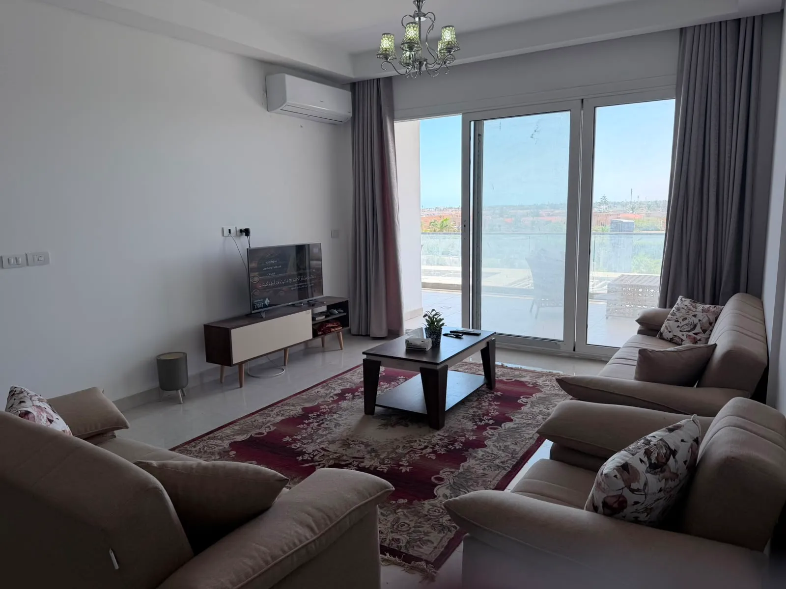 Apartment for sale in Mazarine in Al Alamein of 238 m² with 3 bedrooms