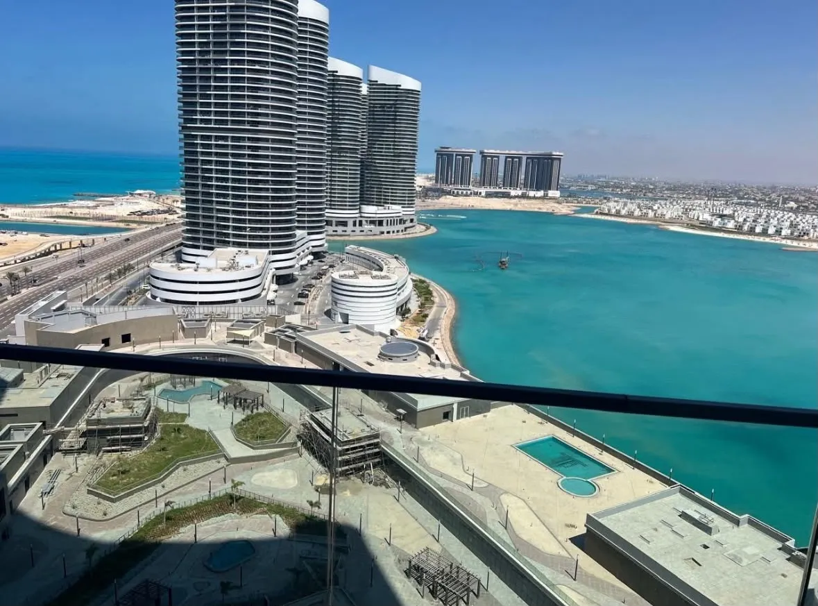 Apartment for sale in North Edge New Alamein in Al Alamein of 121 m² with 2 bedrooms