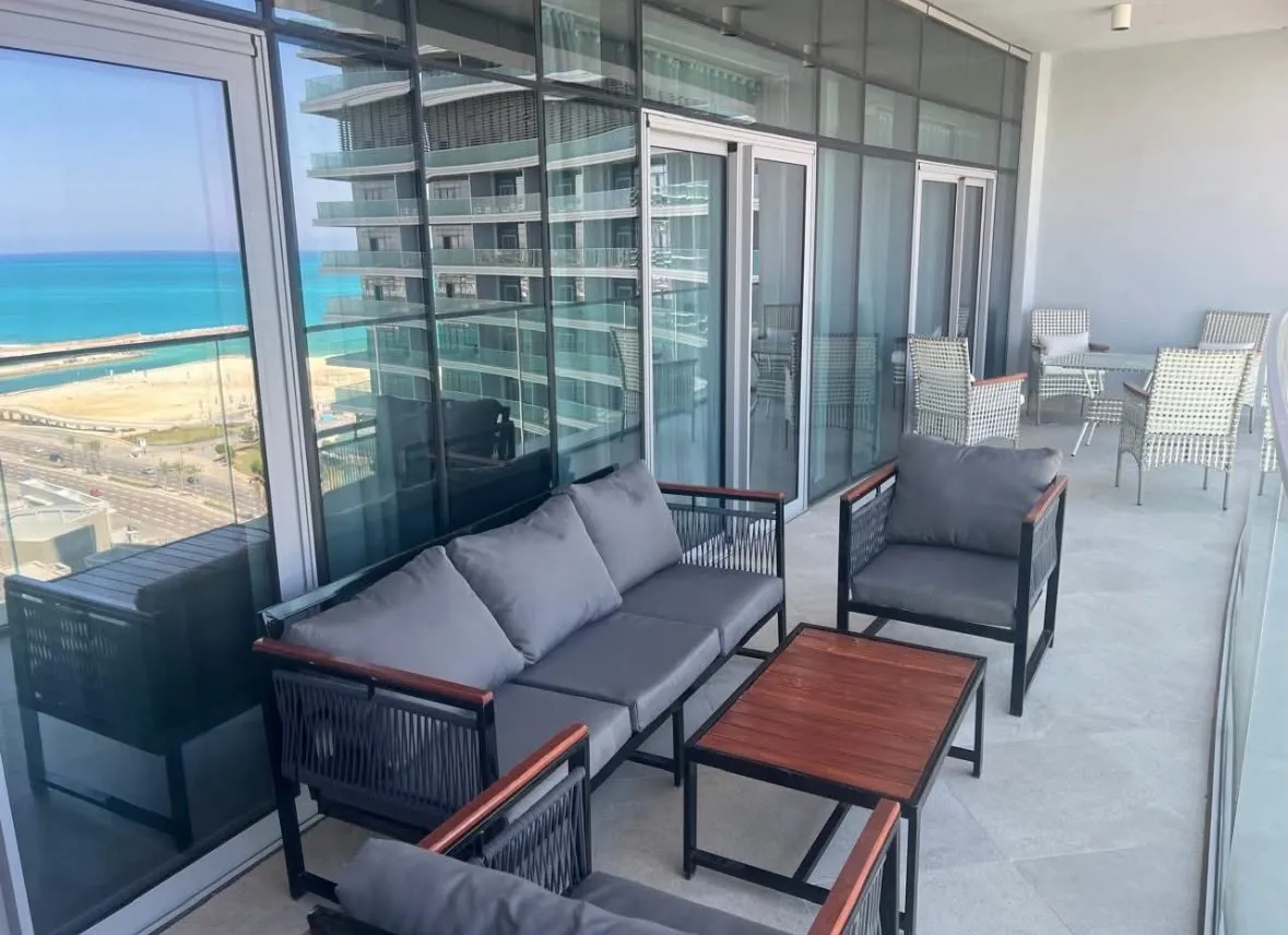 Apartment for sale in North Edge New Alamein in Al Alamein of 121 m² with 2 bedrooms