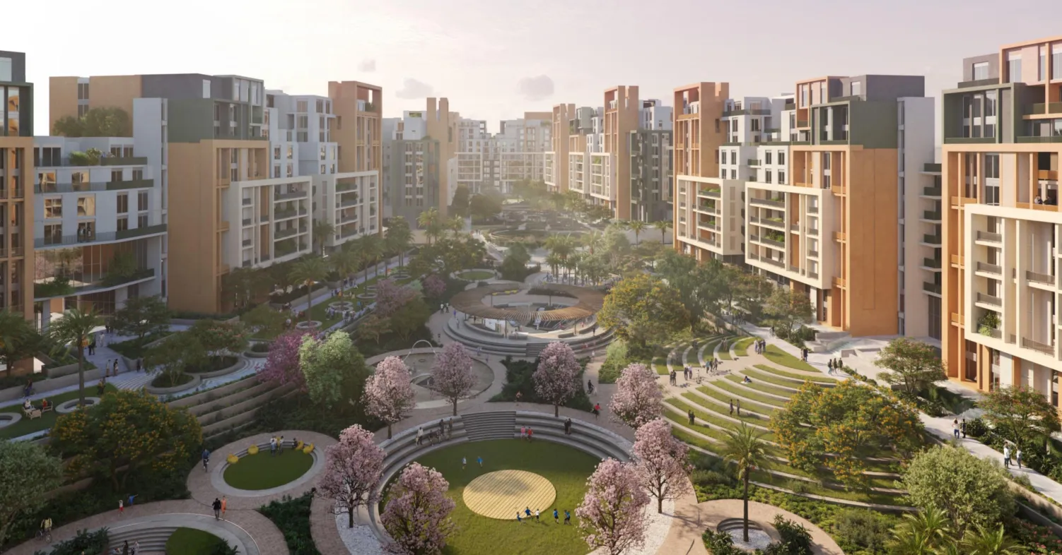 Apartment for sale in ZED in El Sheikh Zayed of 84 m² with 1 bedrooms