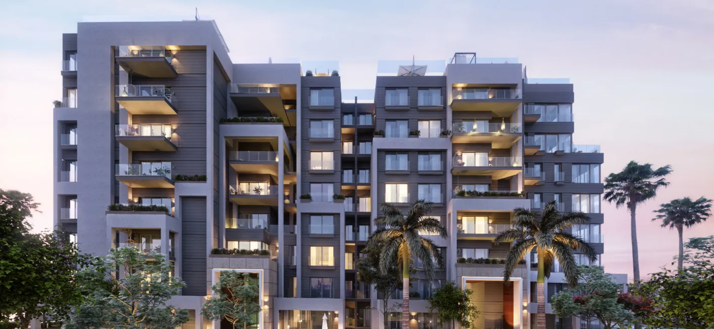 Apartment for sale in Residence Eight Sky Abu Dhabi in New Capital City of 115 m² with 2 bedrooms