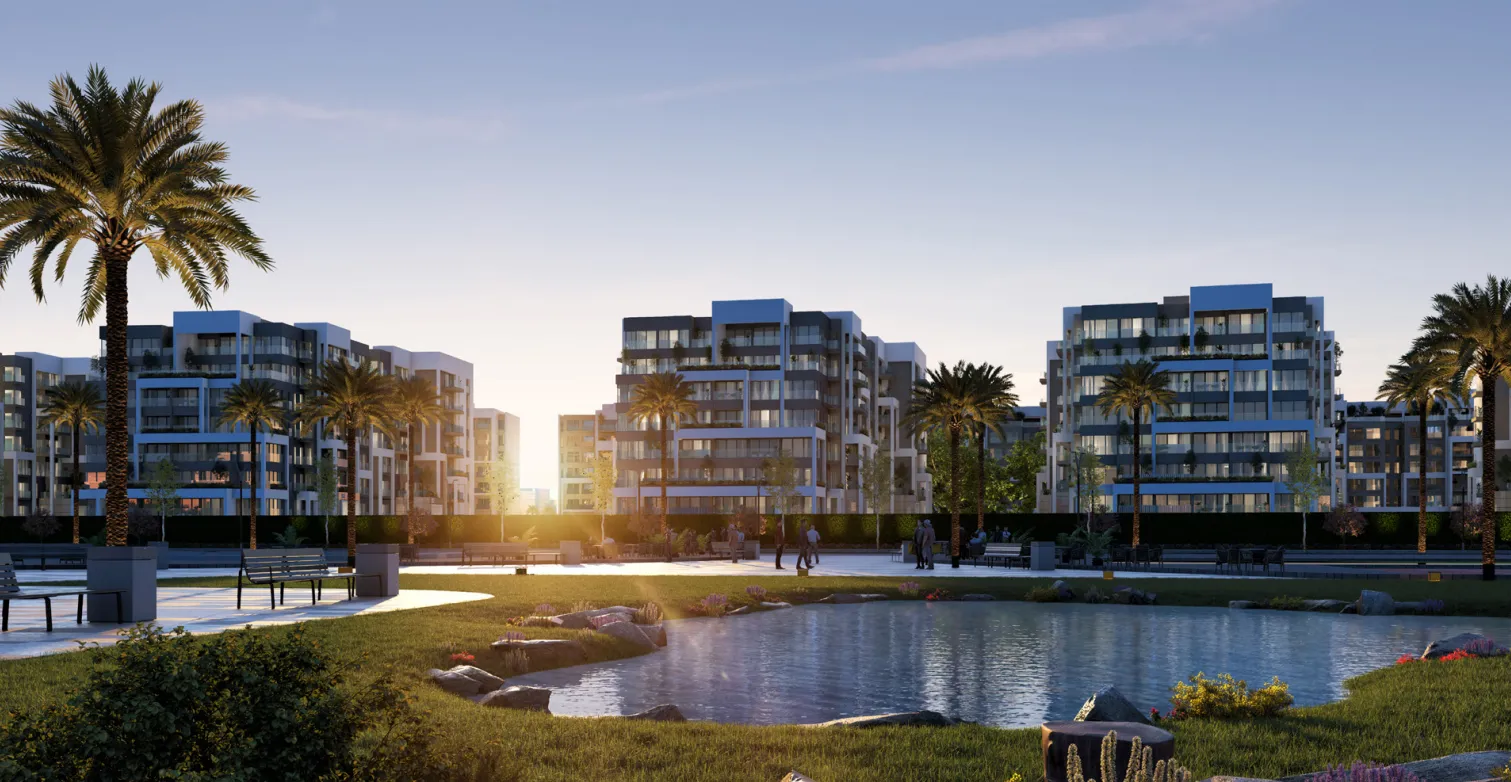 Apartment for sale in Residence Eight Sky Abu Dhabi in New Capital City of 115 m² with 2 bedrooms