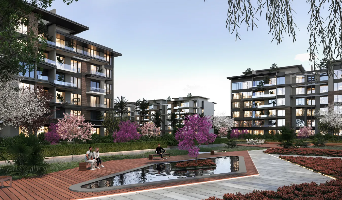 Apartment for sale in Eelaf Residence in New Cairo of 170 m² with 3 bedrooms
