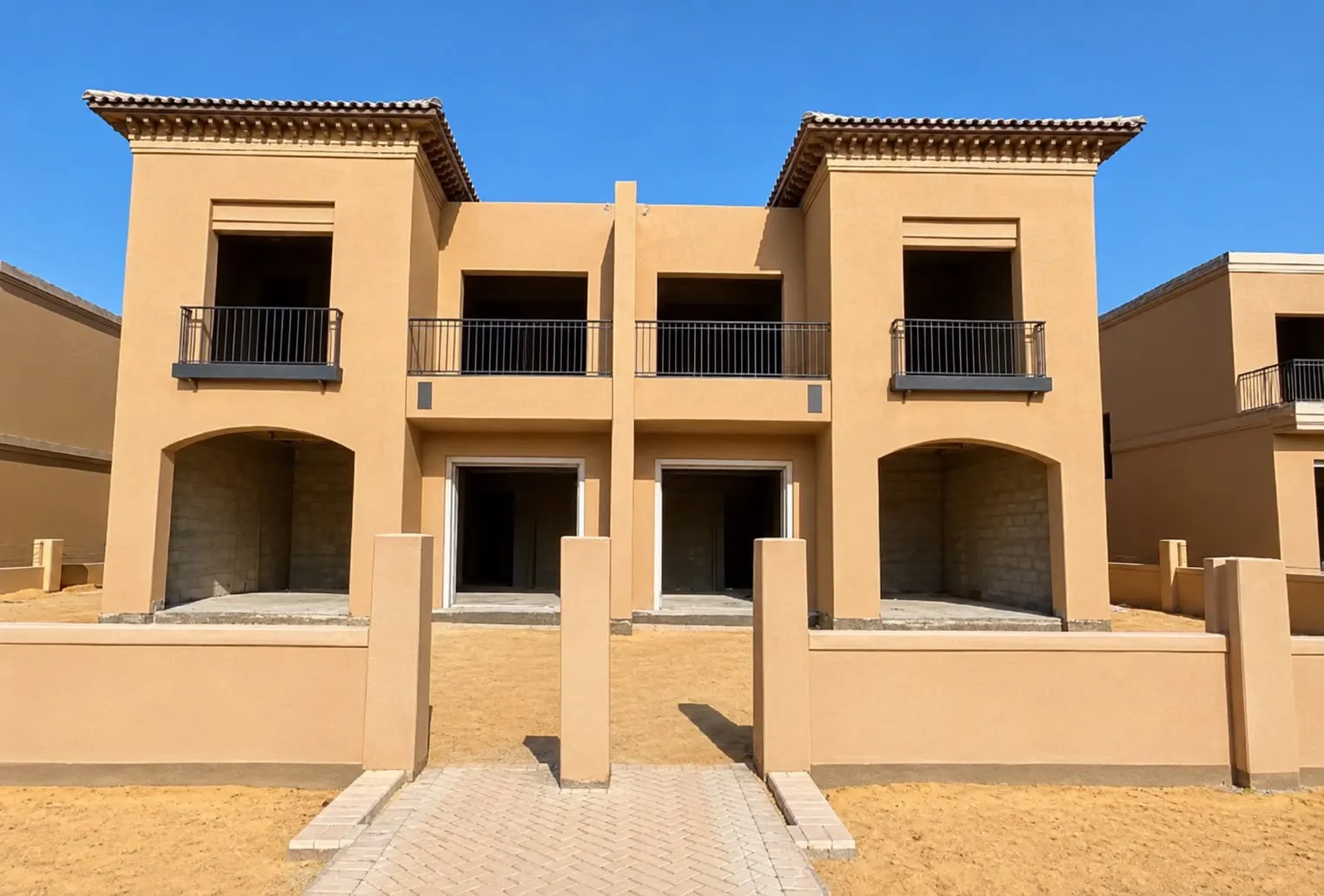 Twinhouse for sale in Village West in El Sheikh Zayed of 270 m² with 4 bedrooms