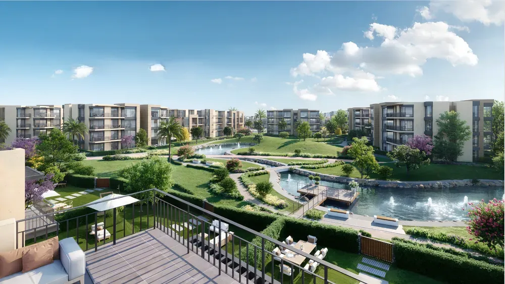 Apartment for sale in Hyde Park Signature in 6th of October City of 100 m² with 2 bedrooms