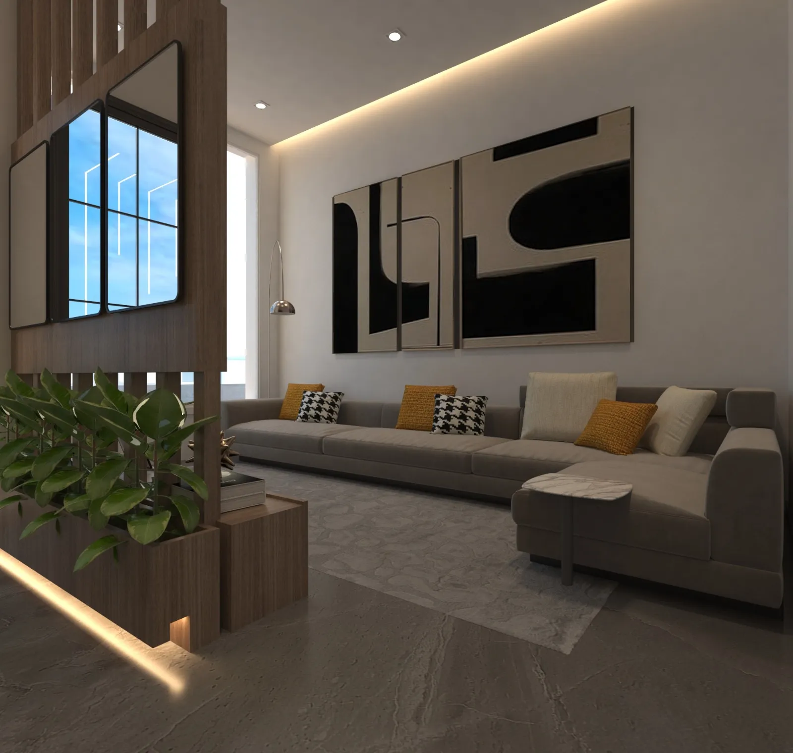 Penthouse for sale in Galleria Residence in South Investors of 190 m² with 3 bedrooms
