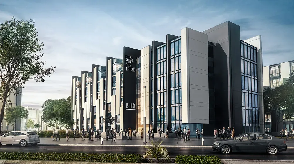 Office for sale in Hyde Park in 6th settlement of 50 m² with 0 bedrooms