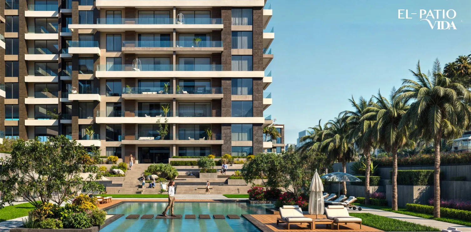Apartment for sale in Patio Vida in 6th settlement of 176 m² with 3 bedrooms