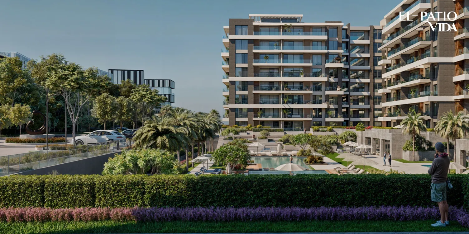 Apartment for sale in Patio Vida in 6th settlement of 176 m² with 3 bedrooms