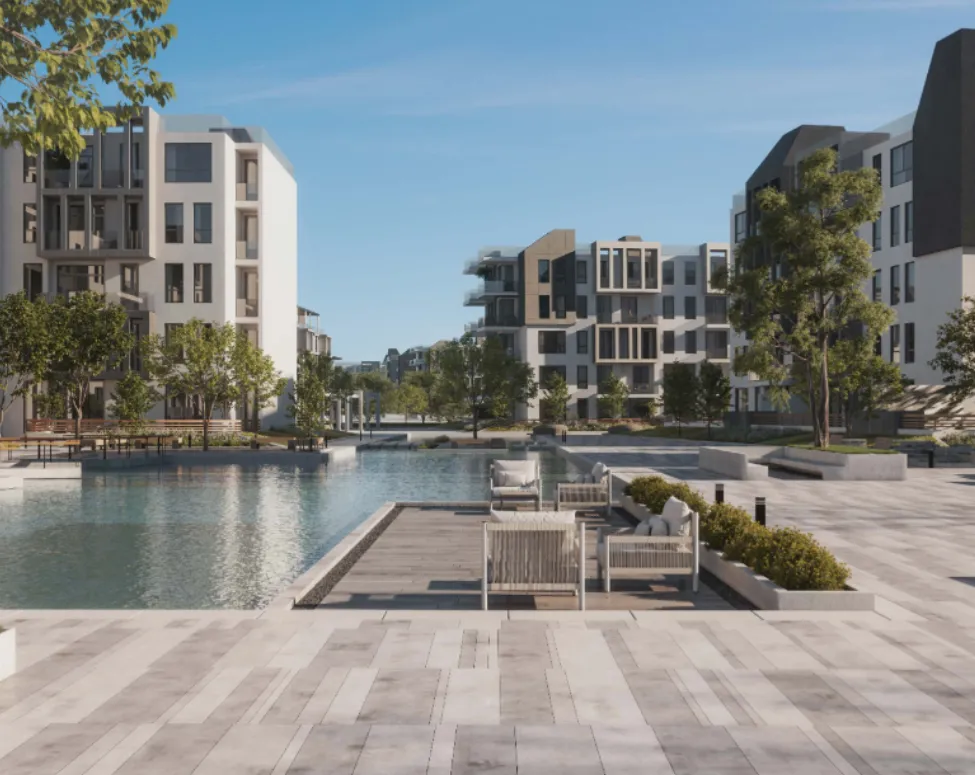 Apartment for sale in Rivers in New Zayed of 120 m² with 2 bedrooms